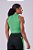 TOP CROPPED GRIT BOSSA 1 BOLSAO VERDE VIBRANTE - Imagem 2
