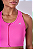 TOP SIGNATURE SAMBA NADADOR C/ ZIPER PINK FLUOR - Imagem 2