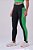 LEGGING GRIT BOSSA 3 BOLSOS PRETO / VERDE VIBRANTE - Imagem 1