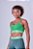 TOP ESSENTIAL FLEX STRIKE NADADOR VERDE VIBRANTE - Imagem 5