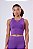 REGATA CROPPED SIGNATURE SAMBA ROXO - Imagem 1