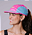 Boné Wave Rosa e Azul - Imagem 3