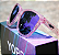Óculos de Sol Yopp Polarizado Uv400 Glitter Roxo - Imagem 2