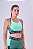 TOP ESSENTIAL FLEX BLOCK NADADOR VERDE VIBRANTE/VERDE PINHEIRO - Imagem 1