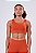 TOP SIGNATURE SAMBA RETO DUPLA FACE LARANJA ESCURO/LARANJA - Imagem 4