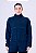JAQUETA THERMAL WARM FLEECE 1/2 ZIPER AZUL MARINHO - Imagem 1