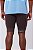 BERMUDA GRIT BOSSA 6 BOLSOS 9" MASCULINA | MARROM CHOCOLATE - Imagem 2
