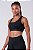 TOP GRIT BOSSA AJUSTAVEL 1 BOLSO NADADOR ALCAS BLACKOUT PRETO - Imagem 1