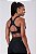 TOP GRIT BOSSA AJUSTAVEL 1 BOLSO NADADOR ALCAS BLACKOUT PRETO - Imagem 2
