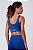 TOP SIGNATURE SAMBA RETO DUPLA FACE AZUL BIC / ROSA POP - Imagem 2
