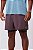 SHORT COM BERMUDA GRIT BOSSA 3 BOLSOS 5" MASCULINO MARROM CHOCOLATE - Imagem 1