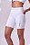 BERMUDA SIGNATURE SAMBA 3 BOLSOS 18CM ALL WHITE BRANCO COM FORRO - Imagem 1