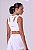 TOP SIGNATURE SAMBA 2 EM 1 DUPLA FACE ALL WHITE BRANCO - Imagem 2
