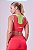 TOP SIGNATURE SAMBA 2 EM 1 DUPLA FACE MELANCIA / AMARELO FLUOR - Imagem 2