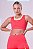 TOP SIGNATURE SAMBA 2 EM 1 DUPLA FACE MELANCIA / AMARELO FLUOR - Imagem 1