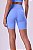 BERMUDA SIGNATURE SAMBA 3 BOLSOS 18CM AZUL PERSA - Imagem 2