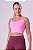 TOP CROPPED ESSENTIAL RUN LENGHTY ROSA CUTE - Imagem 1