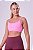 TOP ESSENTIAL RUN TROT AJUSTAVEL RETO ROSA CUTE - Imagem 1