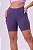 BERMUDA ESSENTIAL RUN TROT 3 BOLSOS 15CM ROXO PETUNIA - Imagem 1
