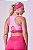 TOP GRIT BOSSA AJUSTAVEL 1 BOLSO NADADOR ROSA POP / LILAS / ULTRAPINK - Imagem 2