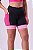 BERMUDA GRIT BOSSA 3 BOLSOS COS 360 15CM PRETO / ULTRAPINK / ROSA POP - Imagem 1