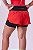 SHORT COM BERMUDA SIGNATURE SAMBA 3 BOLSOS SELADO VERMELHO ESCURO / PRETO - Imagem 2