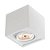 Plafon Box Branco 11x11x11cm para 1x Lâmpada E27 - Imagem 1