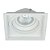 Embutido Quadrado IL4730 Orientado Branco 15x15cm para 1x Lampada AR 111 - Imagem 1