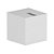 Arandela 4104 Cubo Branco 5x5x5cm Foco Dublo Fechado e Fechado com Led Integrado 2W 2700k Bivolt - Imagem 1