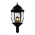 Arandela Colonial 237B/L Preto 65x30x40 para 1x Lampada E-27 Bivolt - Imagem 1