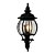 Arandela Colonial 194B/L Preto 70x30x40cm para 1x Lampada E-27 Bivolt - Imagem 2