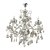 Lustre Classico Vela Cristal 80x70cm Champanhe para 8x Lampadas E-14 - Imagem 1