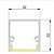 Perfil Sobrepor Branco Polo Linear para Fita de Led 32x200x32cm 12v - Imagem 3