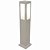 Balizador Mini Poste Branco 30cm para 1x Lampada E27 - Imagem 1