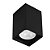 Plafon Box PL03011 8x8x13,5cm Preto para 1 Lampada E27 PAR20 - Imagem 1