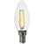 Lampada LP 31825 vela filamento transparente 4W 2400K 300LM E14 Bivolt - Imagem 1