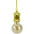 Pendente Socket 150cm Dourado Brilhante para 1 Lampada E27 - Imagem 1