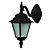 Arandela Colonial 421 Preta 34x13x21cm para 1 Lampada E27 - Imagem 1