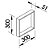 Arandela Portara SN10144 Branca 30x30x5cm com Led Integrado 6w 2700k 110v - Imagem 2