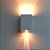 Arandela 789 Frisada Branca 12x12x12cm com Lente de Vidro para 1 Lampada G9 - Imagem 2