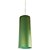 Pendente Pet Conico Longo 12x30cm Verde Oliva para 1 Lampada E27 Bivolt - Imagem 1
