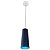 Pendente Pet Conico Longo 12x30cm Azul para 1 Lampada E27 Bivolt - Imagem 2