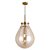 Pendente Caju Bronze Conhaque 40x52cm para 1x Lampada E27 - Imagem 1