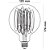 Lampada Filamento Carbono Transparente 40w E27 220v - Imagem 2