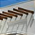Arandela Retangular Monaco Branca 19x12x10cm para 1 Lampada E27 - Imagem 2