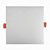 Painel Embutido Branco 17x17 com Led Integrado 22w 3000k Bivolt - Imagem 1