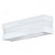 Arandela Retangular 11787 New Quadrus 47x9,7x10,5cm Branco para 2 Lampadas E27 - Imagem 1