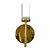 Arandela 5645 Dourado 7,5x12x25cm para 1 Lampada G9 - Imagem 1