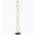 Coluna DCD015041 Dourada 22x142cm com Led Integrado 46w - Imagem 1