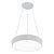 Pendente Lunare PD02042LED3 47x47x11,5cm Branco com Led Integrado 37,8w 3000k Bivolt - Imagem 1